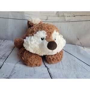 Aurora white and Brown 12 Inch Chipmunk Plush Stuffed Animal Tushies Animals